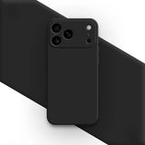 Classic Original Liquid Silicone iPhone Case-Exoticase-For iPhone 17 Pro Max-Black-Exoticase