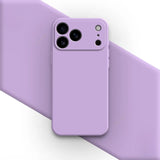 Classic Original Liquid Silicone iPhone Case-Exoticase-For iPhone 17 Pro Max-Grass Purple-Exoticase
