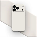 Classic Original Liquid Silicone iPhone Case-Exoticase-For iPhone 17 Pro Max-Ivory White-Exoticase