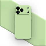 Classic Original Liquid Silicone iPhone Case-Exoticase-For iPhone 17 Pro Max-Light Green-Exoticase