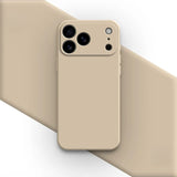Classic Original Liquid Silicone iPhone Case-Exoticase-For iPhone 17 Pro Max-Khaki-Exoticase