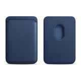 Classic iPhone Samsung Pixel OnePlus MagSafe Wallet-Exoticase-Leather Wallet-Blue-Exoticase