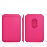 Classic iPhone Samsung Pixel OnePlus MagSafe Wallet-Exoticase-Leather Wallet-Rose Red-Exoticase