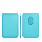 Classic iPhone Samsung Pixel OnePlus MagSafe Wallet-Exoticase-Leather Wallet-Sky Blue-Exoticase