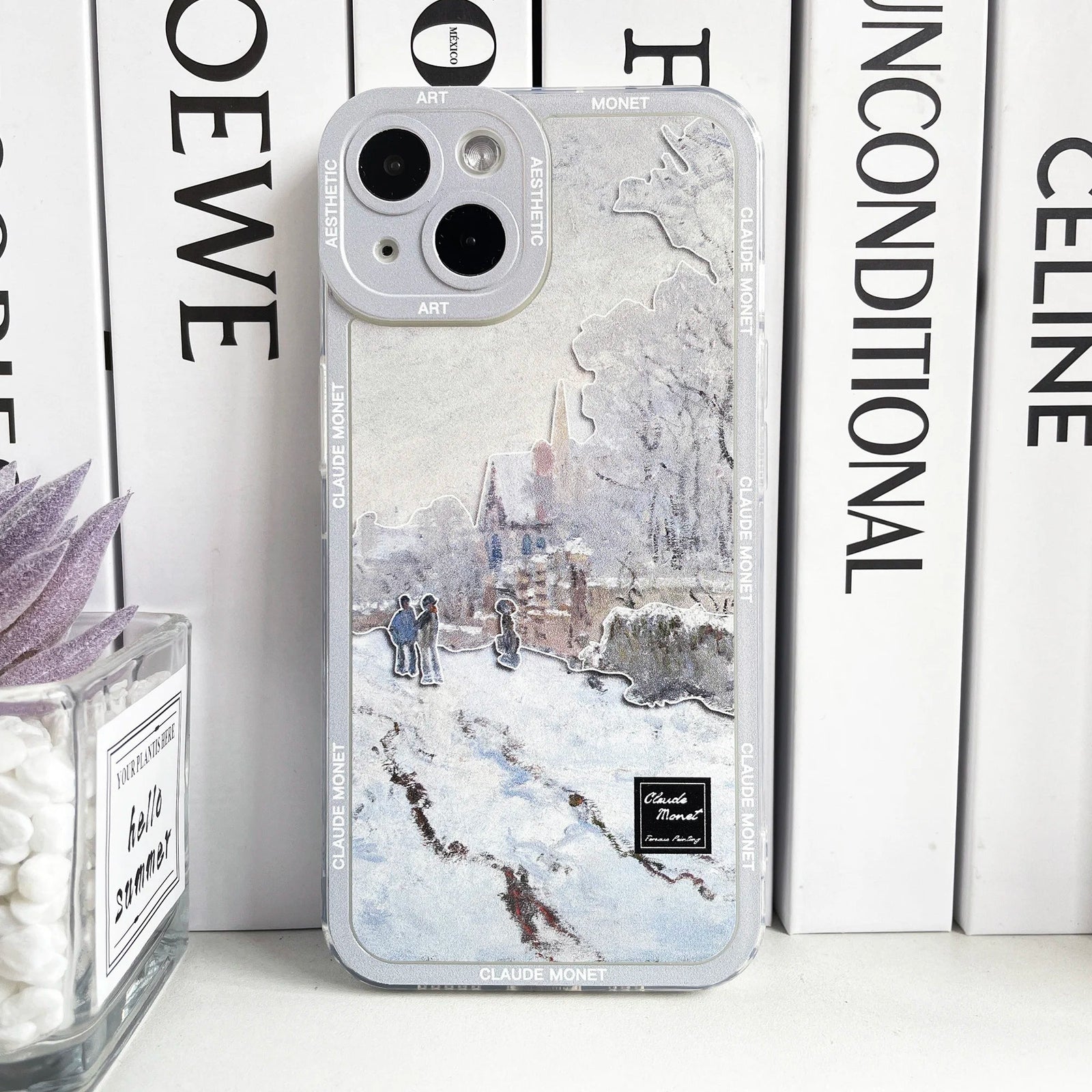Claude Monet Art Aesthetic iPhone Case, iPhone 14 Plus / 04