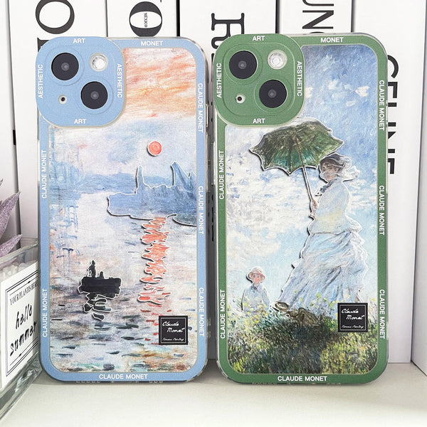 Claude Monet Art Aesthetic iPhone Case-Exoticase-Exoticase