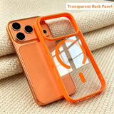 Clear Acrylic Soft Silicone MagSafe iPhone Case-Exoticase-Exoticase