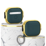 Clip Switch Plated AirPods Case-Exoticase-Gold - Green-For AirPods Pro 2-