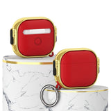 Clip Switch Plated AirPods Case-Exoticase-Gold - Red-For AirPods Pro 2-Exoticase