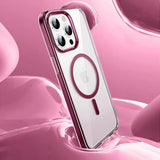 Color Accents Translucent Back Soft Apple iPhone Case-Exoticase-For iPhone 15 Pro Max-Red-