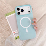 ColorPop Pastel Jelly MagSafe iPhone Case-Exoticase-iPhone 17 Pro Max-Blue-Exoticase