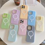 ColorPop Pastel Jelly MagSafe iPhone Case-Exoticase-Exoticase