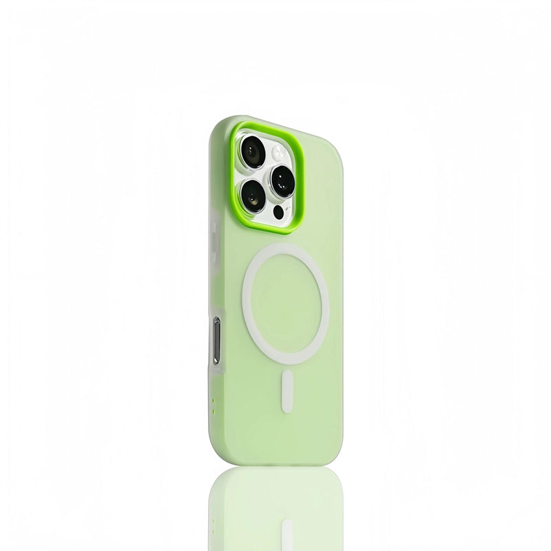 ColorPop Pastel Jelly MagSafe iPhone Case-Exoticase-iPhone 16 Pro Max-Green-Exoticase