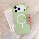 ColorPop Pastel Jelly MagSafe iPhone Case-Exoticase-iPhone 17 Pro Max-Green-Exoticase