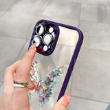 Colorful Butterfly Glitter Camera iPhone Case-Exoticase-Exoticase