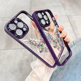 Colorful Butterfly Glitter Camera iPhone Case-Exoticase-Exoticase