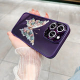 Colorful Butterfly Glitter Camera iPhone Case-Exoticase-Exoticase
