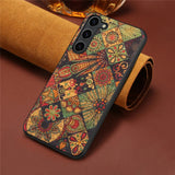 Colorful Floral Mandala Samsung Galaxy Case-Exoticase-Exoticase