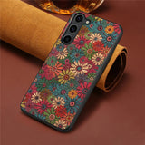 Colorful Floral Mandala Samsung Galaxy Case-Exoticase-Exoticase