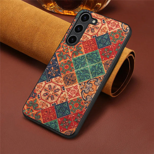 Colorful Floral Mandala Samsung Galaxy Case-Exoticase-Exoticase