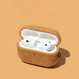 Corduroy and Glitter AirPods Case With Keychain-Exoticase-Exoticase