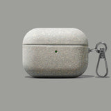 Corduroy and Glitter AirPods Case With Keychain-Exoticase-Gray Glitter-For AirPods Pro 3-Exoticase