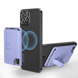 CornerPush iPhone Samsung Pixel OnePlus MagSafe Wallet-Exoticase-Purple-Exoticase