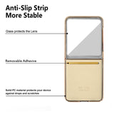 Couture Quilted Plated Samsung Flip Ring Case-Exoticase-Exoticase