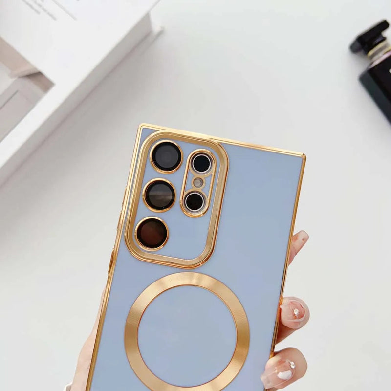 Covered Camera Lens Plated Samsung Case-Exoticase-Exoticase