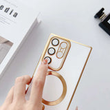 Covered Camera Lens Plated Samsung Case-Exoticase-Exoticase
