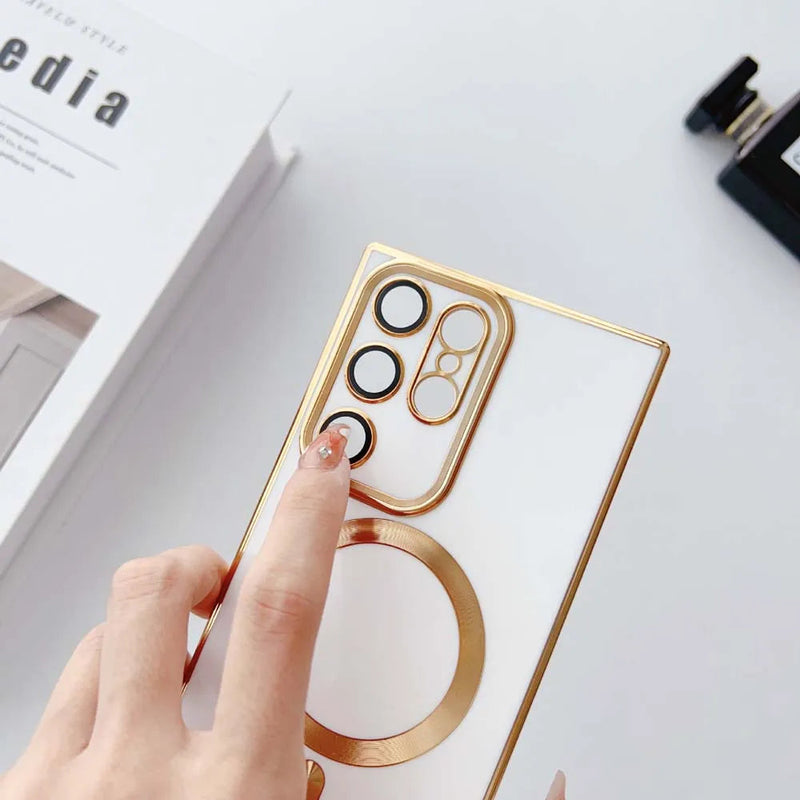 Covered Camera Lens Plated Samsung Case-Exoticase-Exoticase