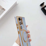 Covered Camera Lens Plated Samsung Case-Exoticase-Exoticase