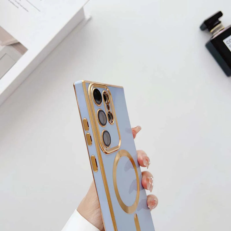 Covered Camera Lens Plated Samsung Case-Exoticase-Exoticase