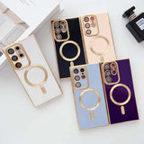 Covered Camera Lens Plated Samsung Case-Exoticase-Exoticase