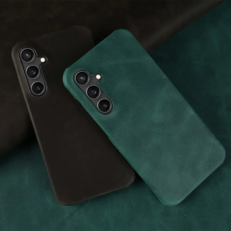 Crazy Horse Leather Samsung Galaxy Case-Exoticase-Exoticase