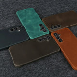 Crazy Horse Leather Samsung Galaxy Case-Exoticase-Exoticase