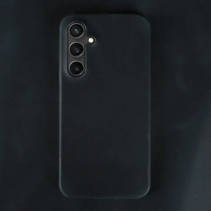 Crazy Horse Leather Samsung Galaxy Case-Exoticase-For Samsung S25 Ultra-Midnight Blue-Exoticase