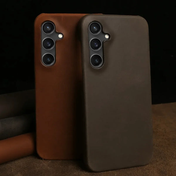 Crazy Horse Leather Samsung Galaxy Case-Exoticase-Exoticase