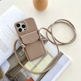 Crossbody Leather iPhone Case with Wallet-Exoticase-Exoticase