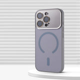 CrystaLens Glass Guard MagSafe iPhone Case-Exoticase-For iPhone 17 Pro Max-Gray-Exoticase