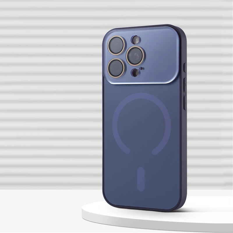 CrystaLens Glass Guard MagSafe iPhone Case-Exoticase-For iPhone 17 Pro Max-Purple-Exoticase