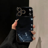 Crystal Lens Plated Sides Glass iPhone Case-Exoticase-Exoticase