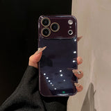 Crystal Lens Plated Sides Glass iPhone Case-Exoticase-Exoticase