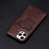 Curved Cut Card Slot iPhone Case-Exoticase-