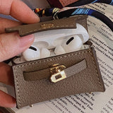 Cute Handbag Style AirPods Case-Exoticase-For AirPods Pro 2-Dark Brown-