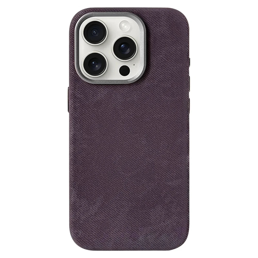 Pro Max Iphone 11 Pro Fabric Case IPhone 11 Pro Luxe M1 Wallet Case  [Black/Grey]