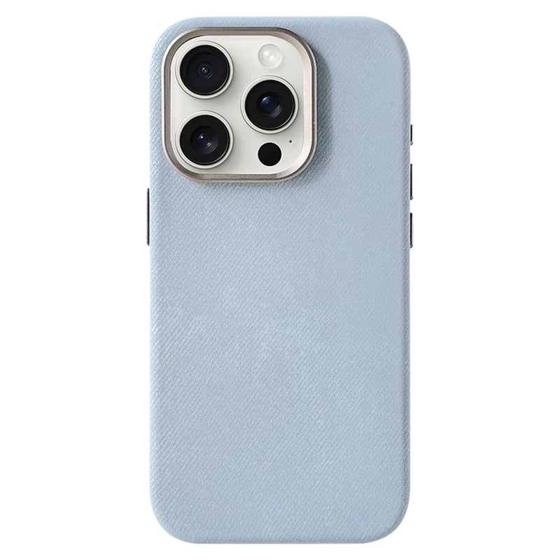 Denimate Poly Fabric iPhone Case-Exoticase-For iPhone 16 Pro Max-Sierra Blue-Exoticase