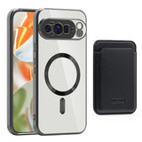 Detachable Wallet Google Pixel Case-Exoticase-Black Clear-For Pixel 10 Pro XL-Exoticase