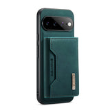 Detachable Wallet Leather Google Pixel Case-Exoticase-For Pixel 11 Pro XL-Blue Green-Exoticase