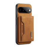 Detachable Wallet Leather Google Pixel Case-Exoticase-For Pixel 11 Pro XL-Brown-Exoticase